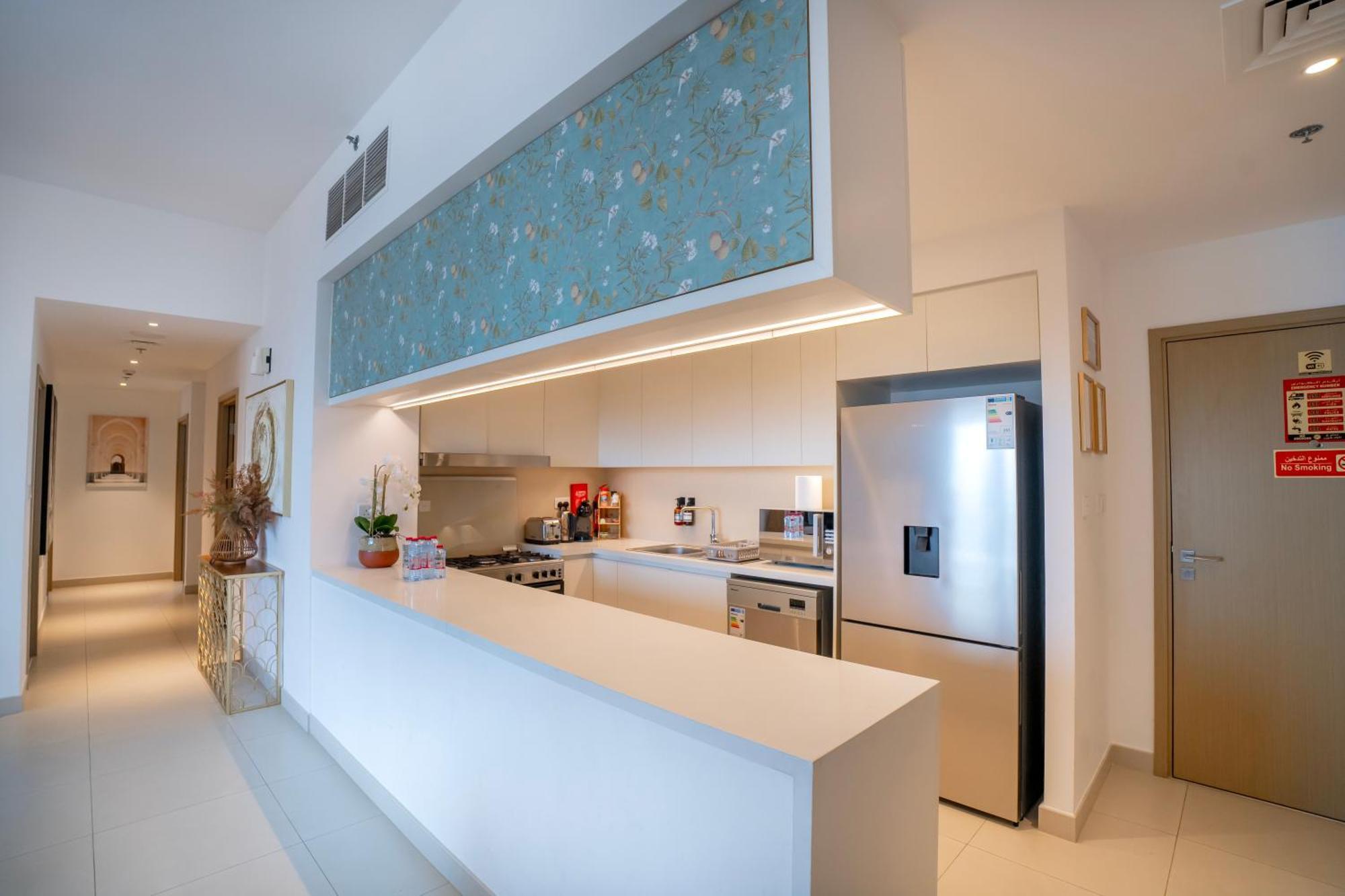 Апарт отель 3Br Haven With Burj Views By Magnoliasvhr Дубай Экстерьер фото